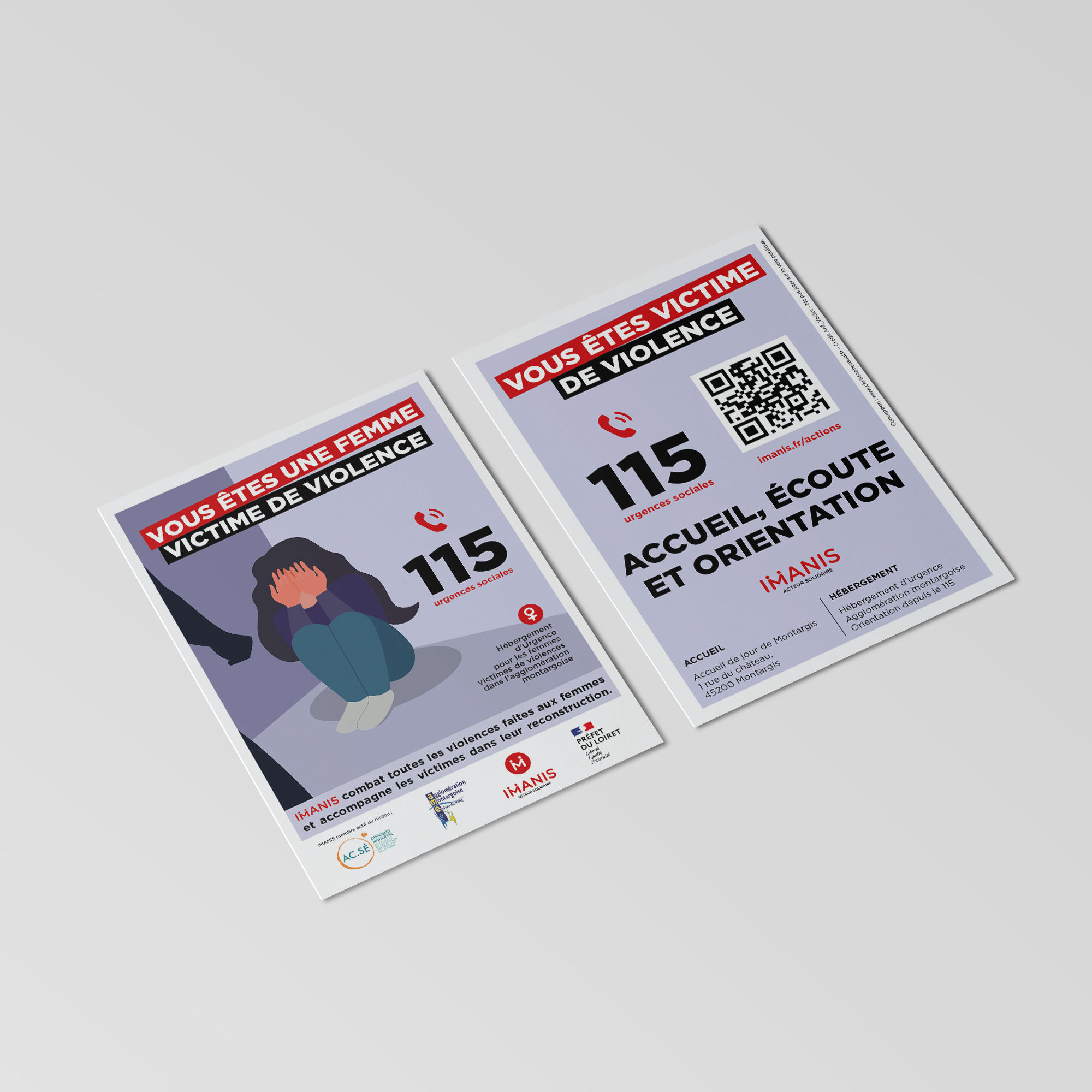 affiche femme victime de violence