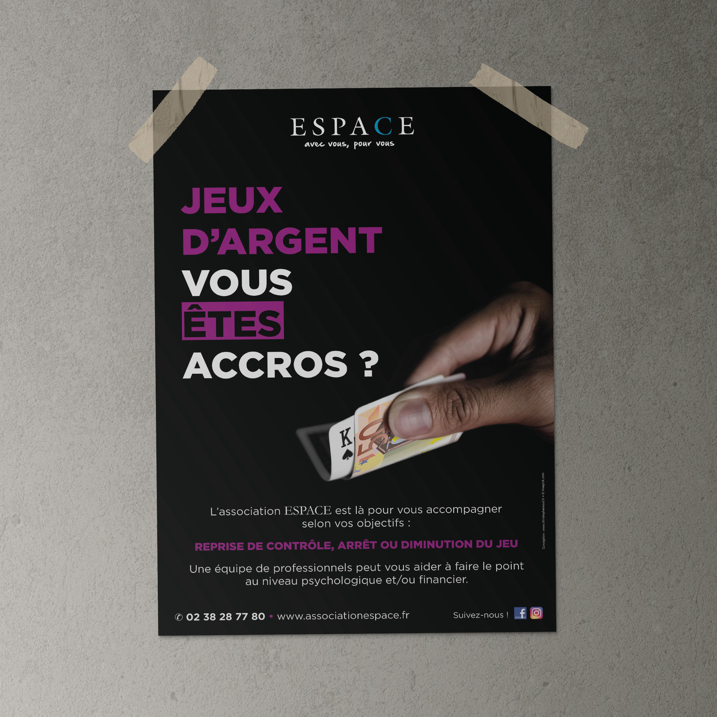affiche espace jeux