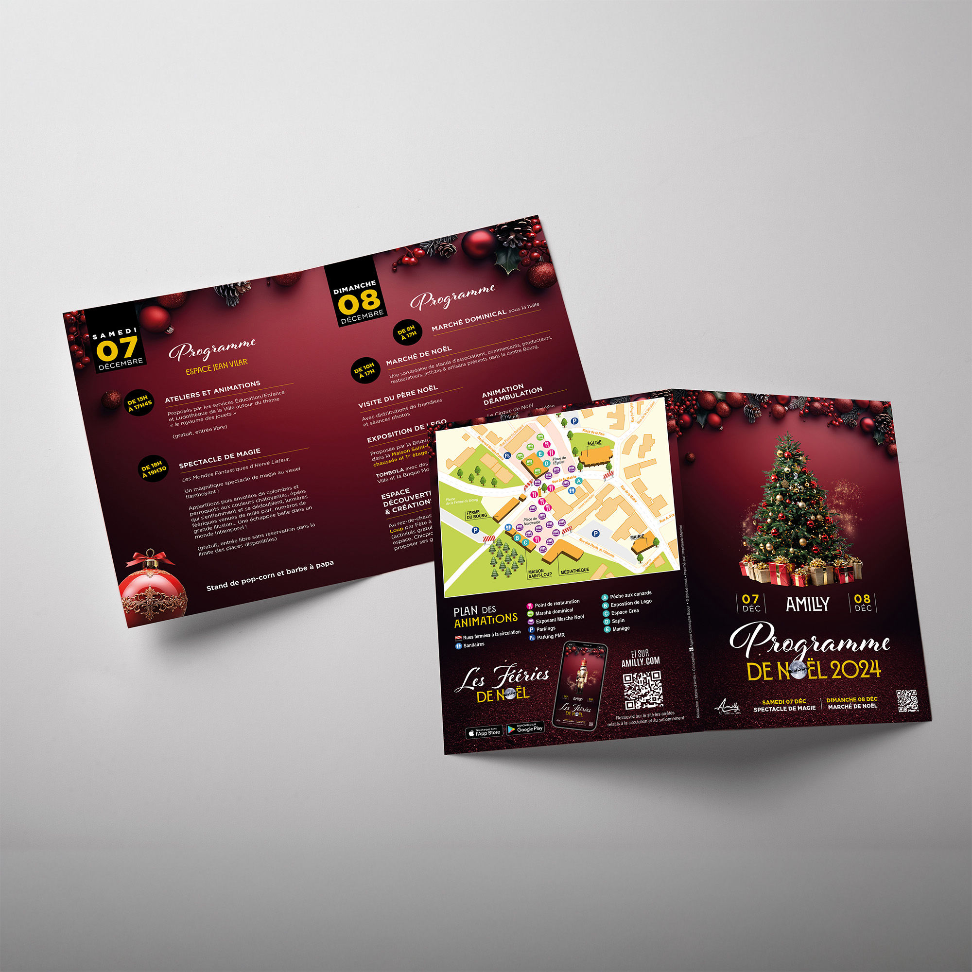 programme noel amilly