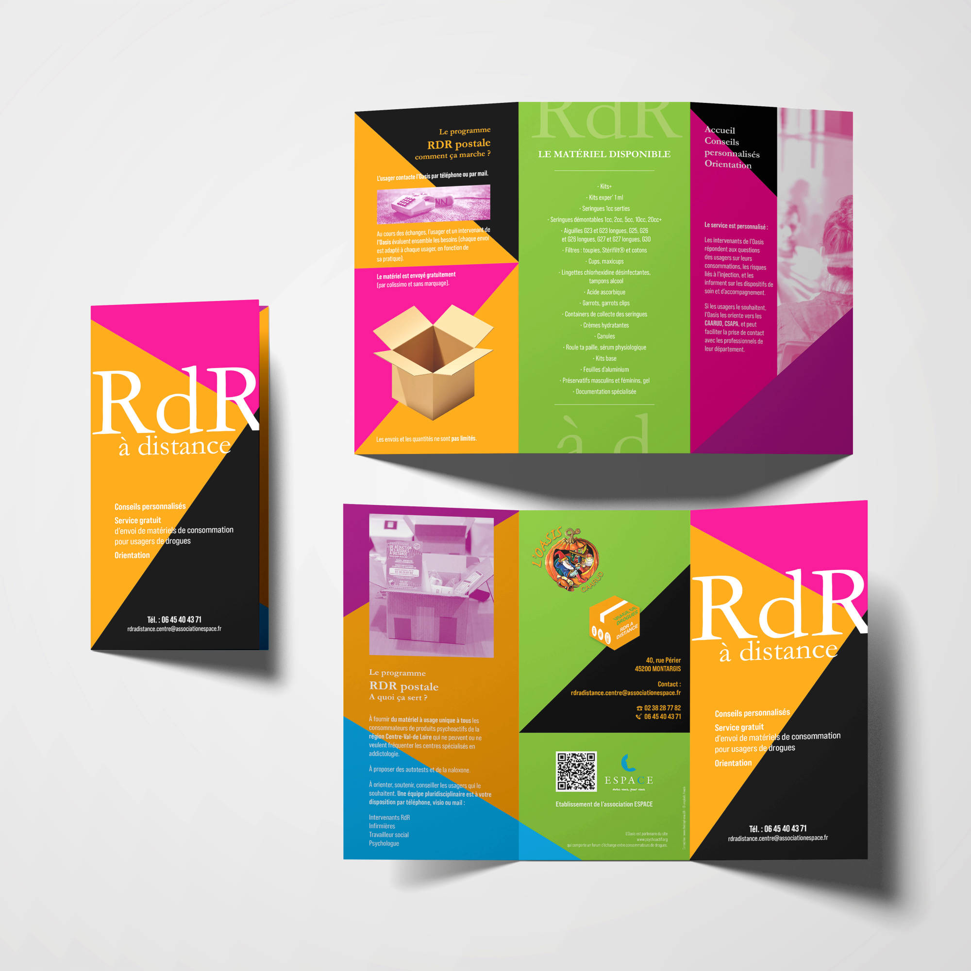 dépliant 3 volets rdr