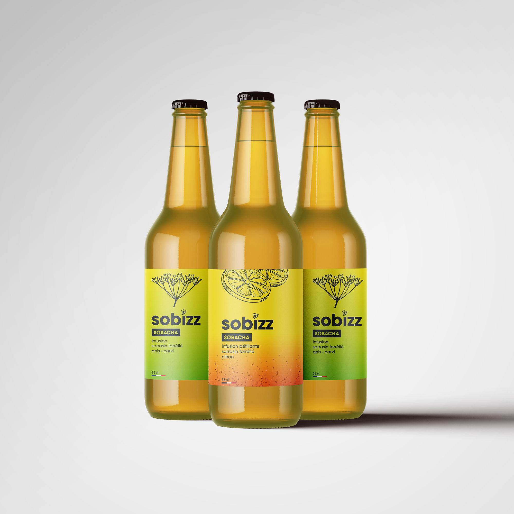 packaging boisson sobizz