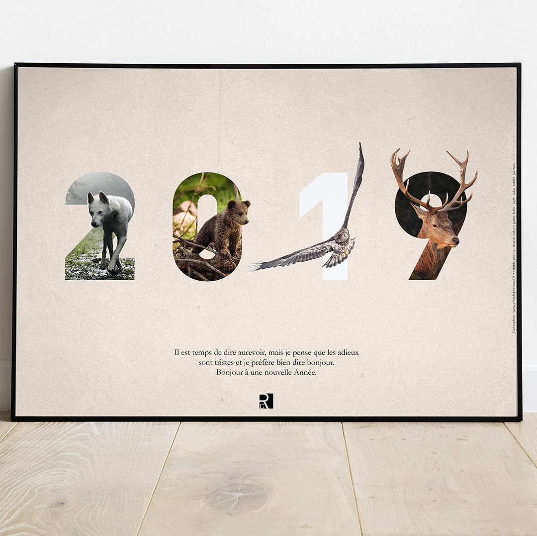 Vœux 2019 Agence Christophe Raoul