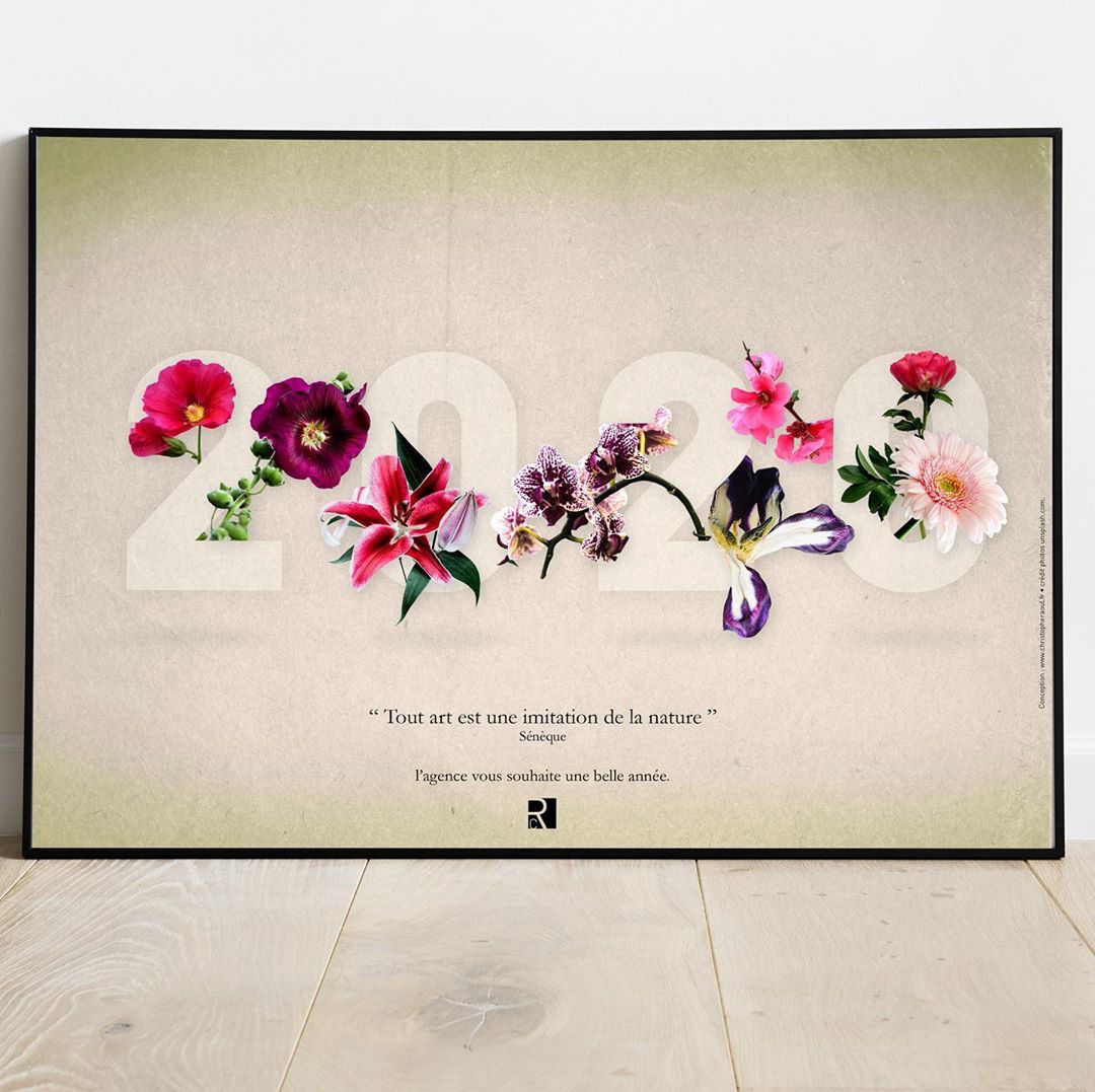 Vœux 2020 Agence Christophe Raoul