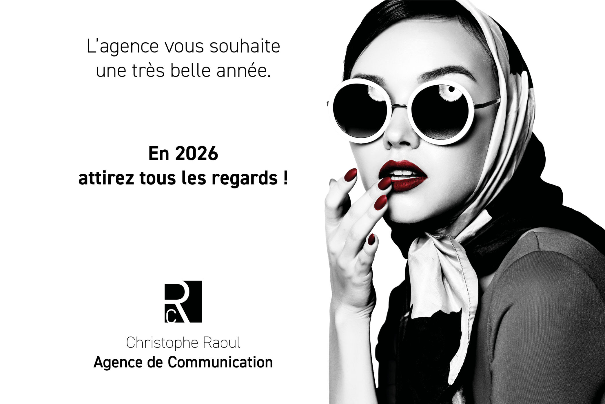 Vœux 2025 Agence Christophe Raoul